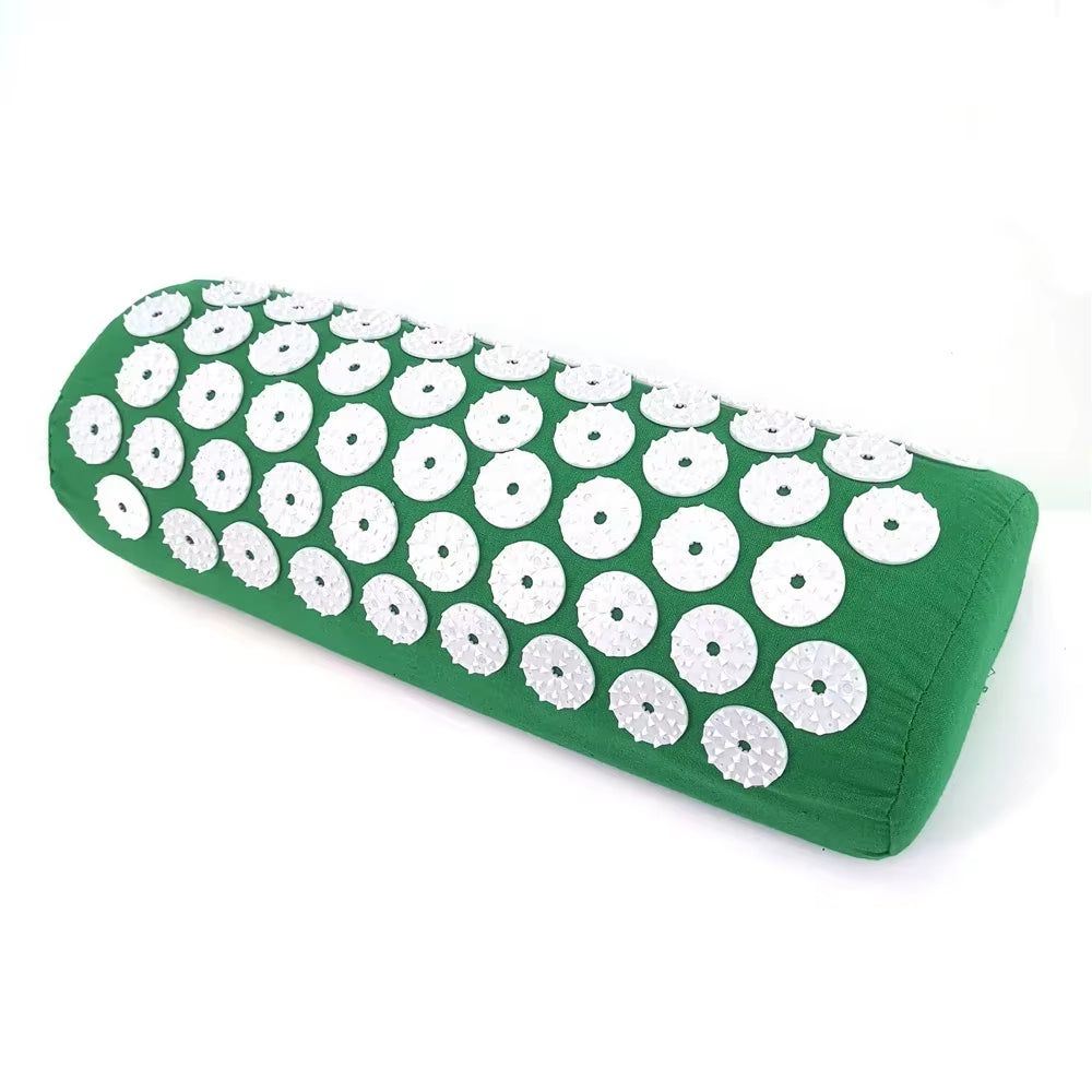 Premium Acupressure Massage Cushion and Yoga Mat Set for Pain Relief and Stress Reduction