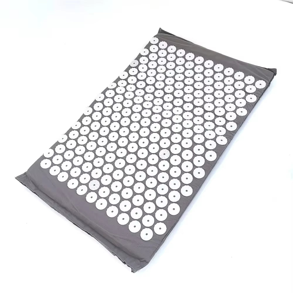 Premium Acupressure Massage Cushion and Yoga Mat Set for Pain Relief and Stress Reduction