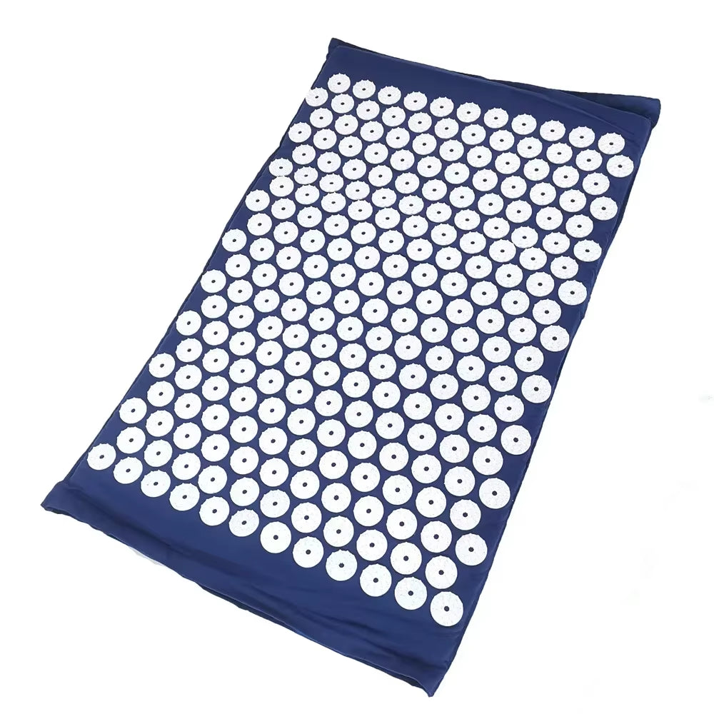 Premium Acupressure Massage Cushion and Yoga Mat Set for Pain Relief and Stress Reduction