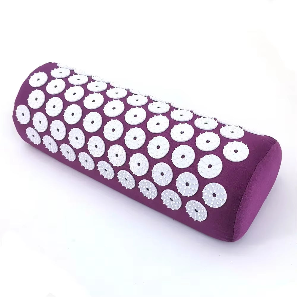 Premium Acupressure Massage Cushion and Yoga Mat Set for Pain Relief and Stress Reduction