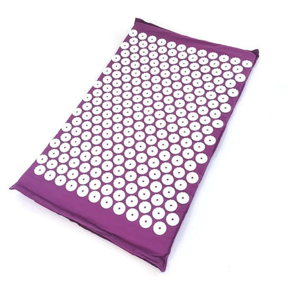 Premium Acupressure Massage Cushion and Yoga Mat Set for Pain Relief and Stress Reduction