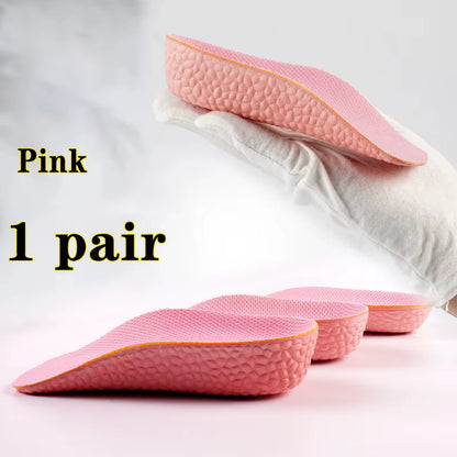 Orthopedic Height Increase Insoles for Men and Women - Arch Support Memory Foam Shoe Pads for Flat Feet and Sneakers