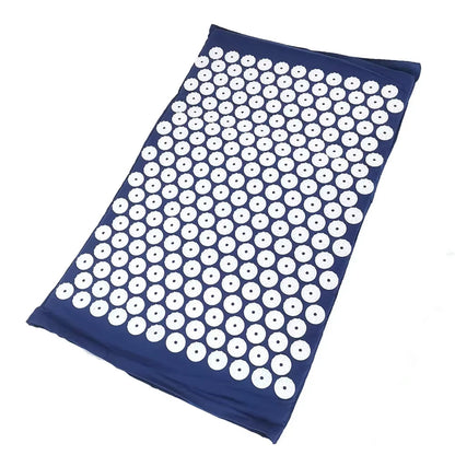 Premium Acupressure Massage Cushion and Yoga Mat Set for Pain Relief and Stress Reduction